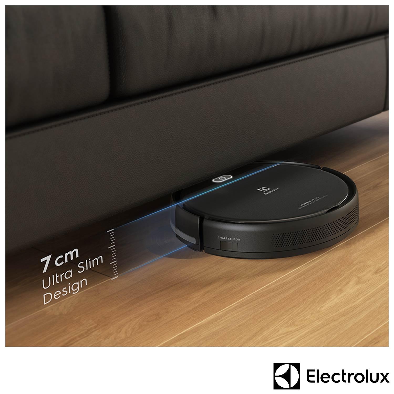 Robô Aspirador de Pó Electrolux Home-E Speed Experience Capacidade de 0,2 Litros com Autonomous Technology - ERB10 Bivolt