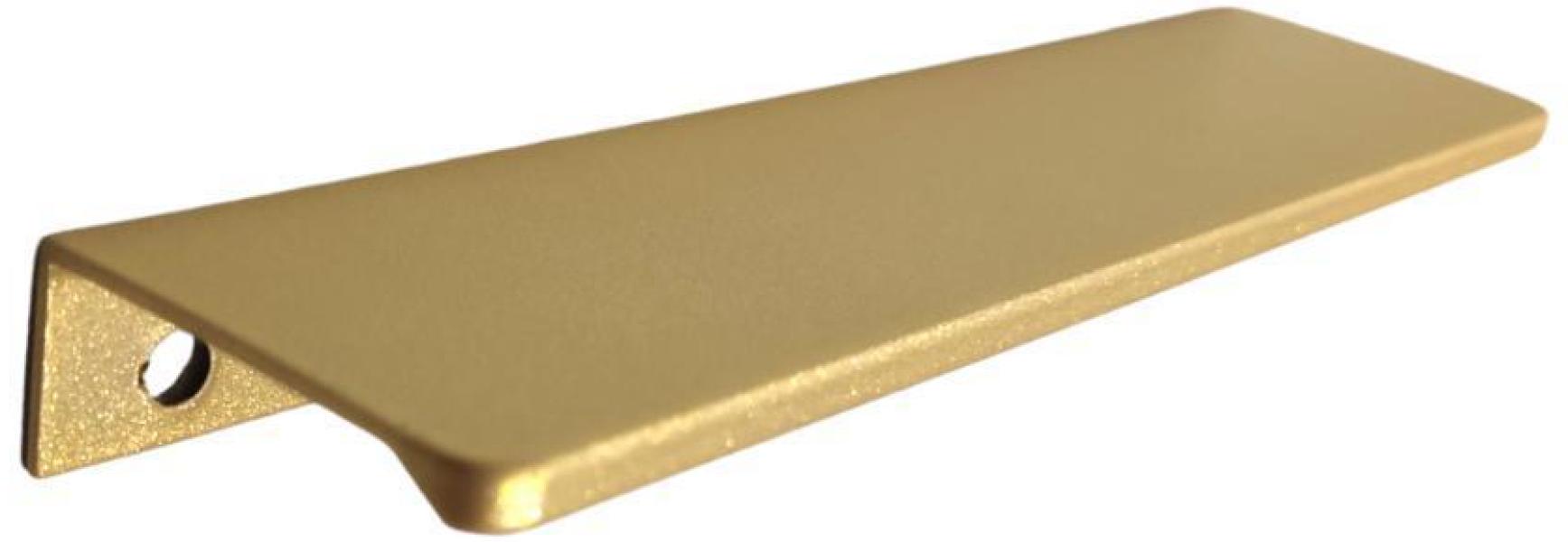 Miniatura Puxador Móveis Slim Alternativa 8015 Alumínio 64Mm Dourado