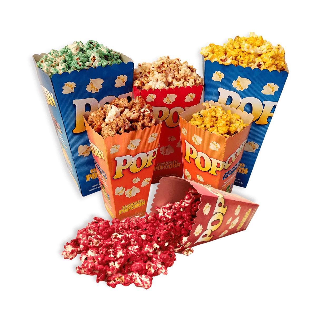 Miniatura Caramelo Para Pipoca Doce - Sabor Maça 10Kg