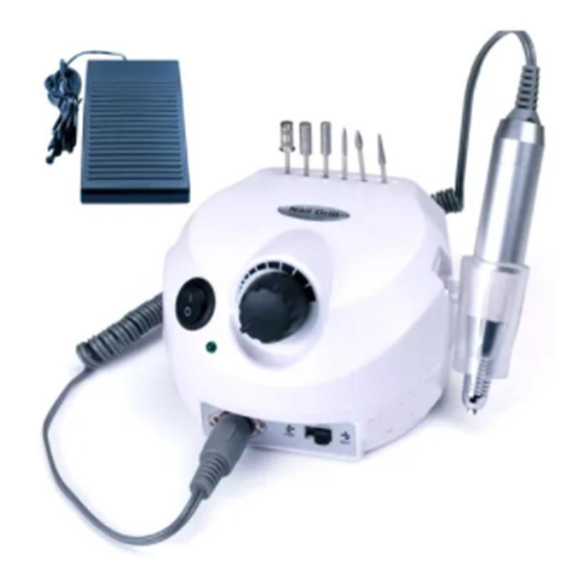 Miniatura Lixa Elétrica Unha Porquinho Nail Drill Pedal Profissional Novo - 7898616394889 - Lixa de unha elétrica - A.R Variedades Mt - Nail drill - Lixa Elétrica Unha Porquinho . - 400 g - 25 W - Elétrica - Bivolt