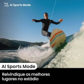 Smart TV 65" UHD 4K Mini LED Hisense 65U6N Google TV, Processador com AI, HDR10+, Dolby Atmos, Sports Mode, Game Mode Plus e Compatível com Alexa