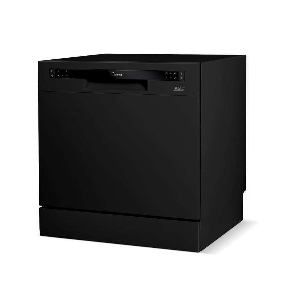 Miniatura Lava Louças 8 Serviços Midea Cor Preta Dwa08p2 - 220v