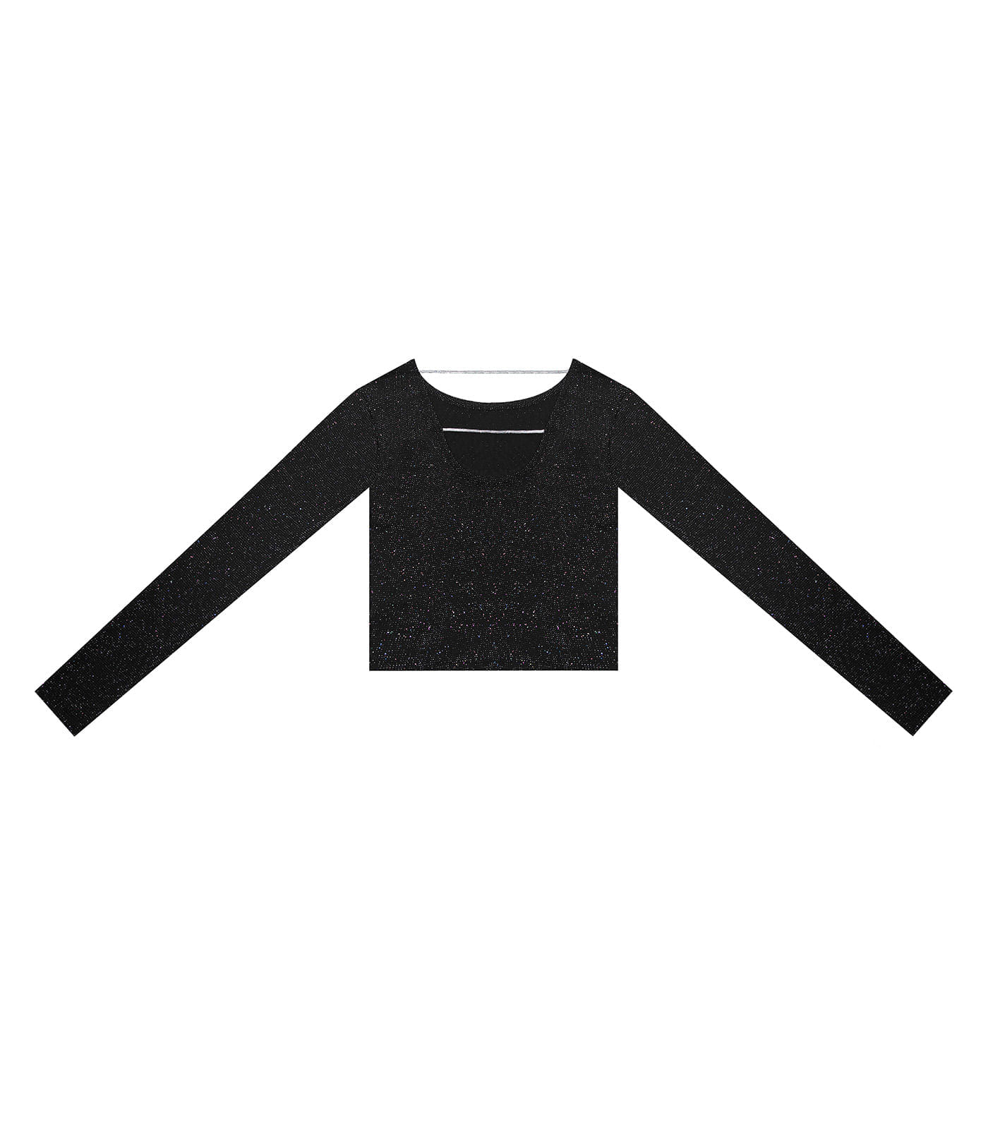 Miniatura Blusa Juvenil Feminina Manga Longa Minty Preto 14
