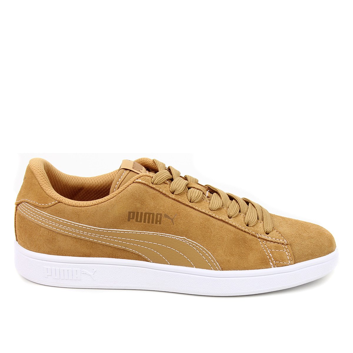 Miniatura Tênis Puma Smash V2 Masculino Marrom - 42