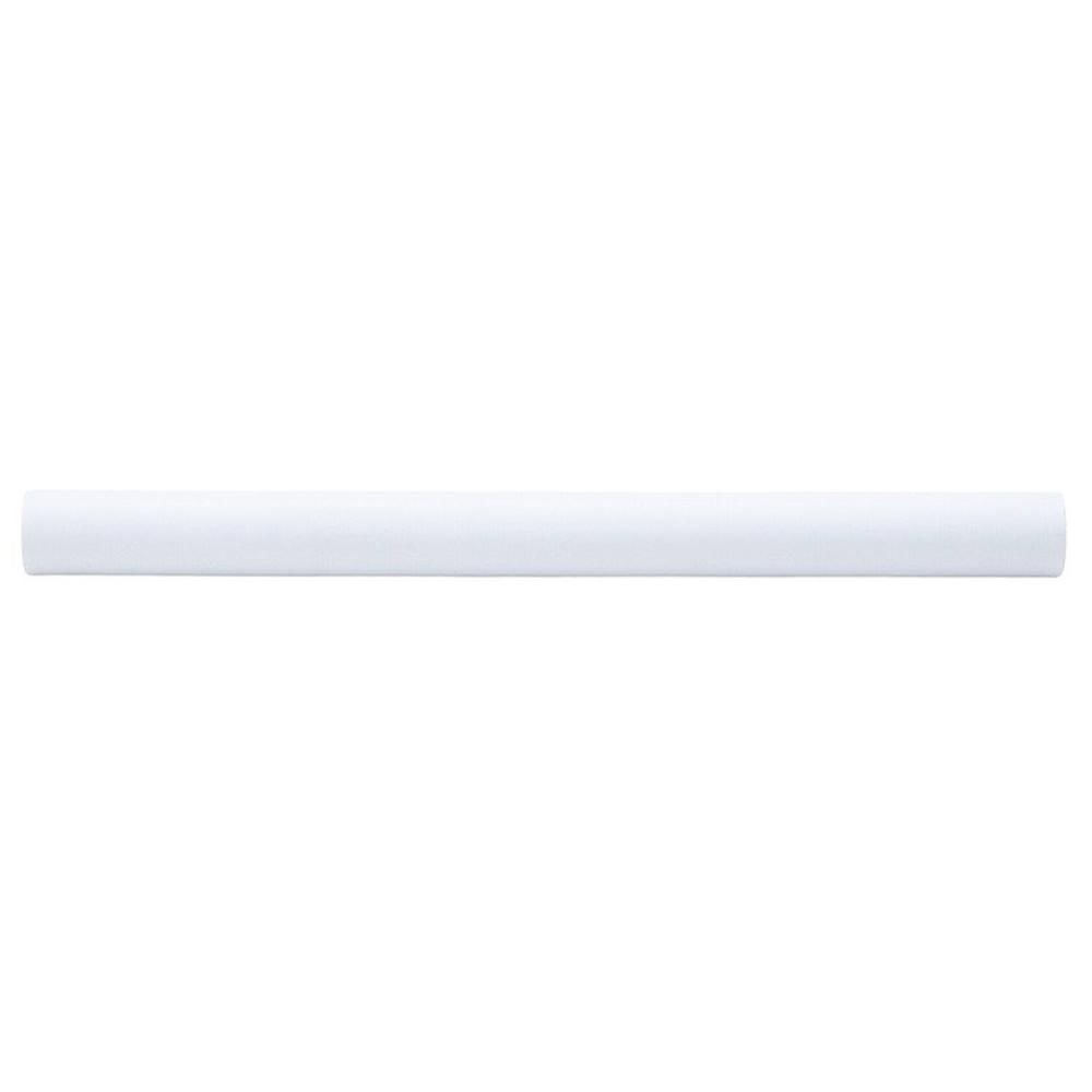 Miniatura Kit com 30 Barras Rodameio de Poliestireno 2,5cm X 13mm Liso 72m Branco