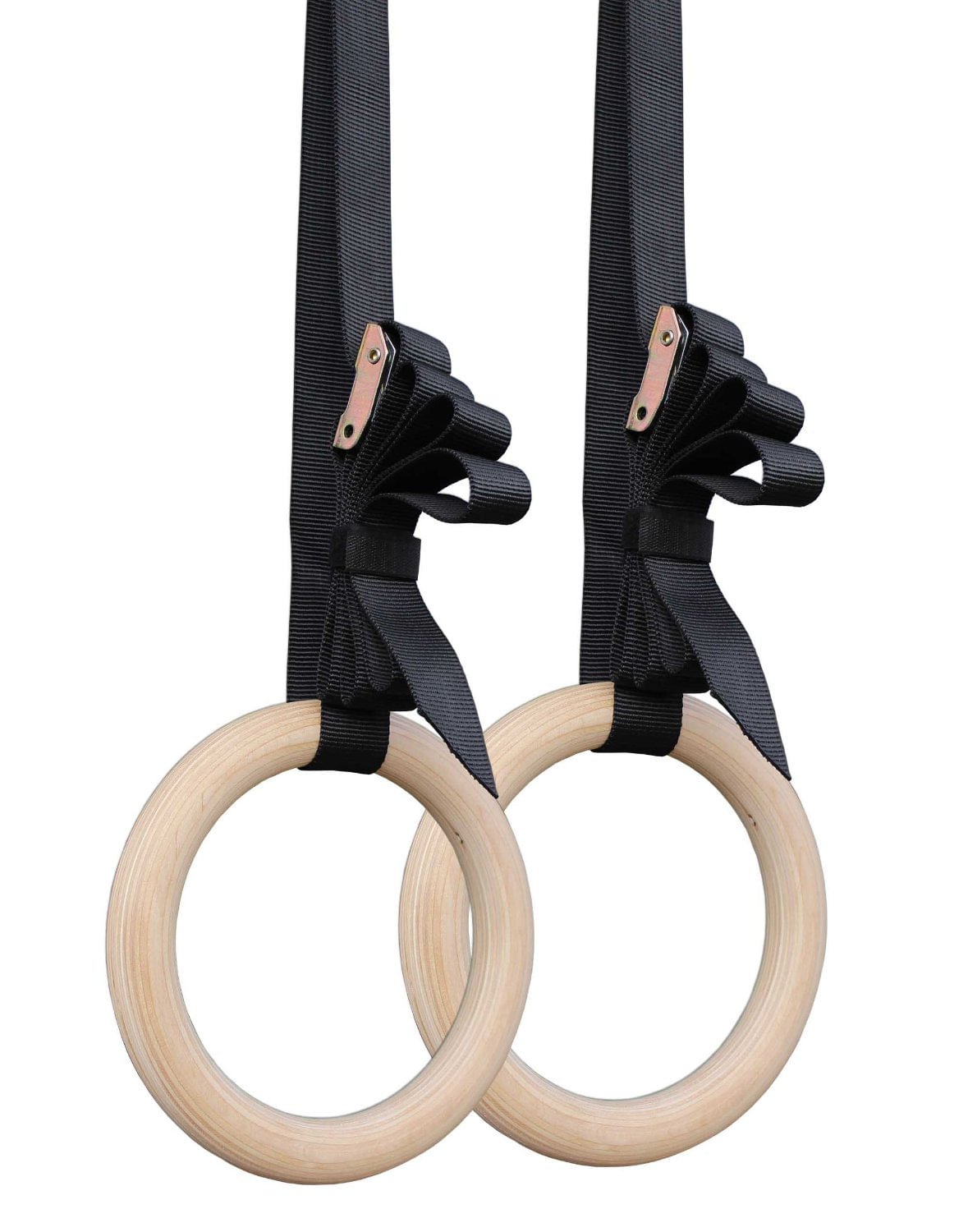 Miniatura Argola Olimpica Crossfit Suspensão Madeira Par Odin Fit