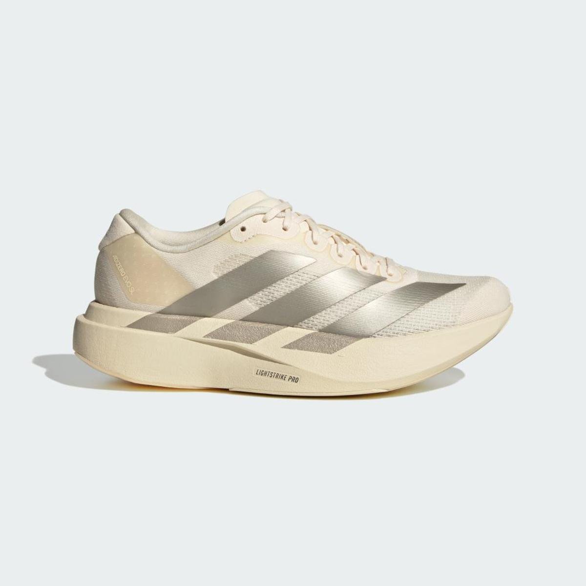 Miniatura Tênis Adidas Adizero Evo SL Feminino Creme+Cinza - 34