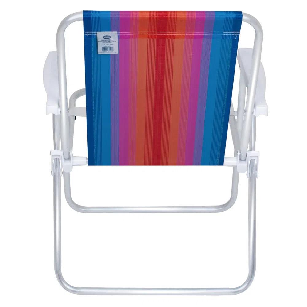 Cadeira de Praia MOR Alumínio Alta Ref.:2101