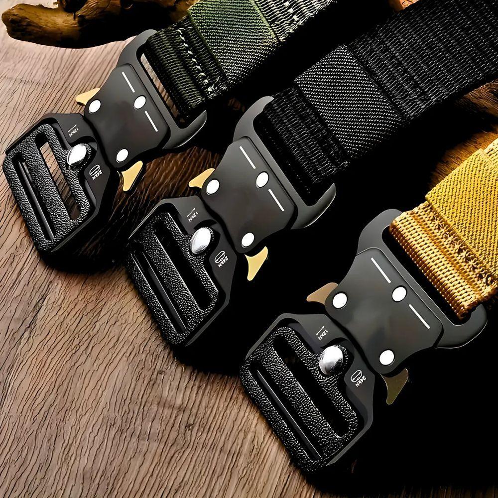 Miniatura Cinto Tático Militar Com Fivela De Metal Design Moderno E Funcional