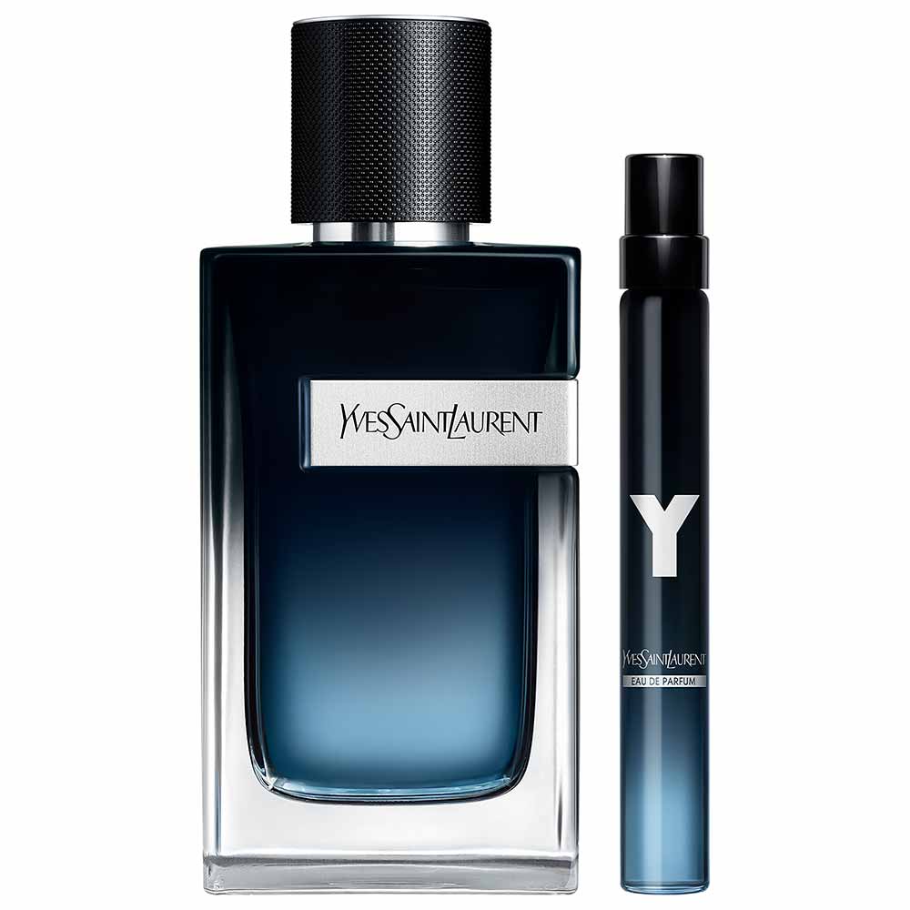 Miniatura Coffret Y Yves Saint Laurent Kit - Perfume Masculino EDP + Spray de viagem Kit