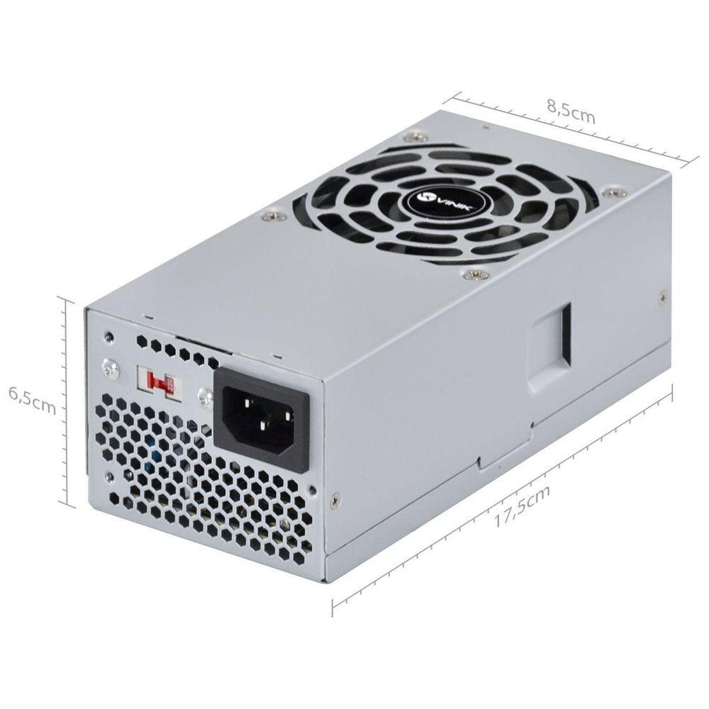 Miniatura Fonte Para Gabinete Slim Tfx 230w Real Bivolt Corp - Vft230
