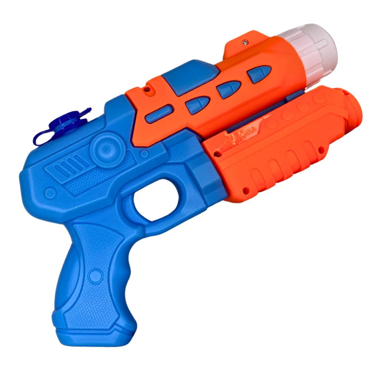 Miniatura Lança Água Infantil Lançador De Brinquedo Piscina Azul Forte