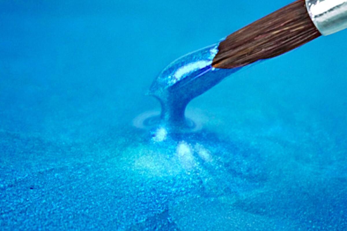 Miniatura Pó Metálico Azul Céu Ag 30G