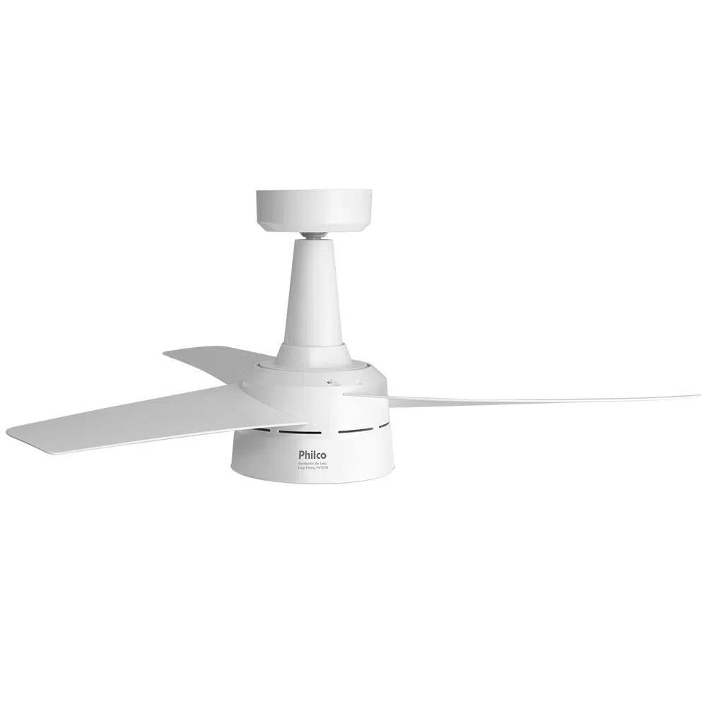 Miniatura Ventilador Teto Philco Easy Fitting Pvt07B Remoto 3 Em 1