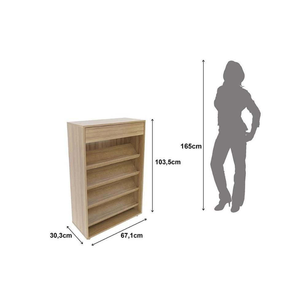 Miniatura Armário Sapateira Quarto Sa3404 Branco - Tecno Mobili