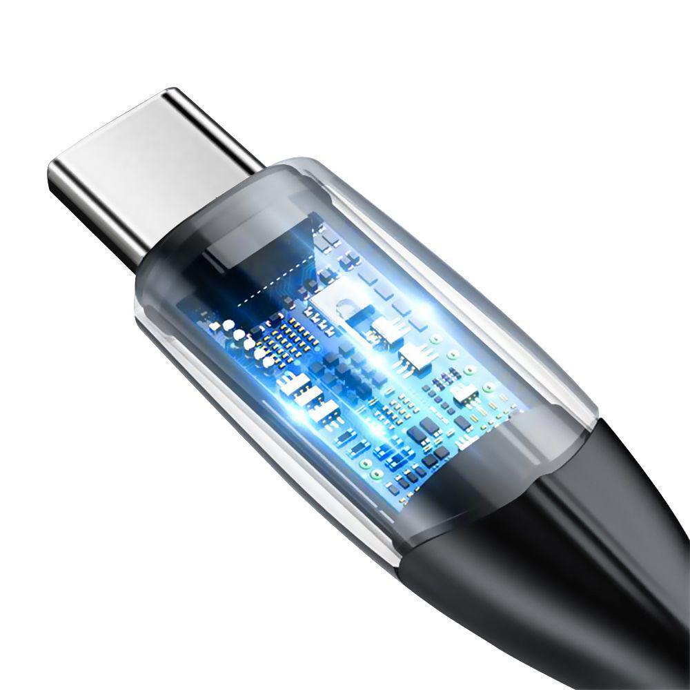 Miniatura Cabo Usb Tipo C Para Usb-C Hs167 Mi 9 Se+Capinha+Película 3D