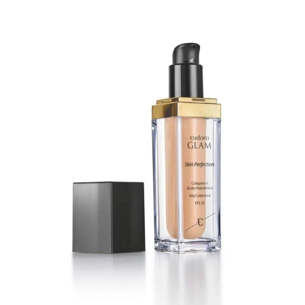 Miniatura Eudora Glam Base Liquida Skin Perfection 30ml Cor 05