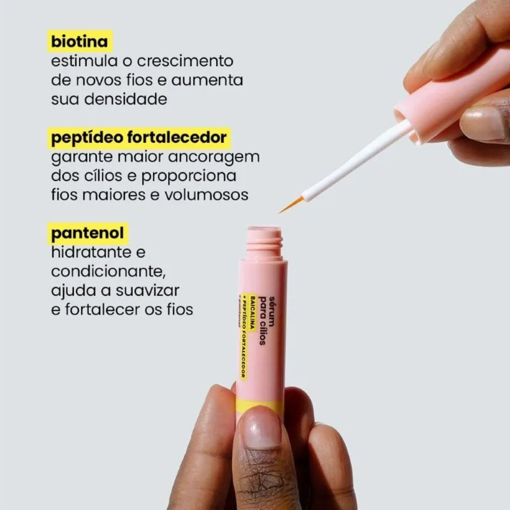 Miniatura Sérum Para Cílios Sallve 3g