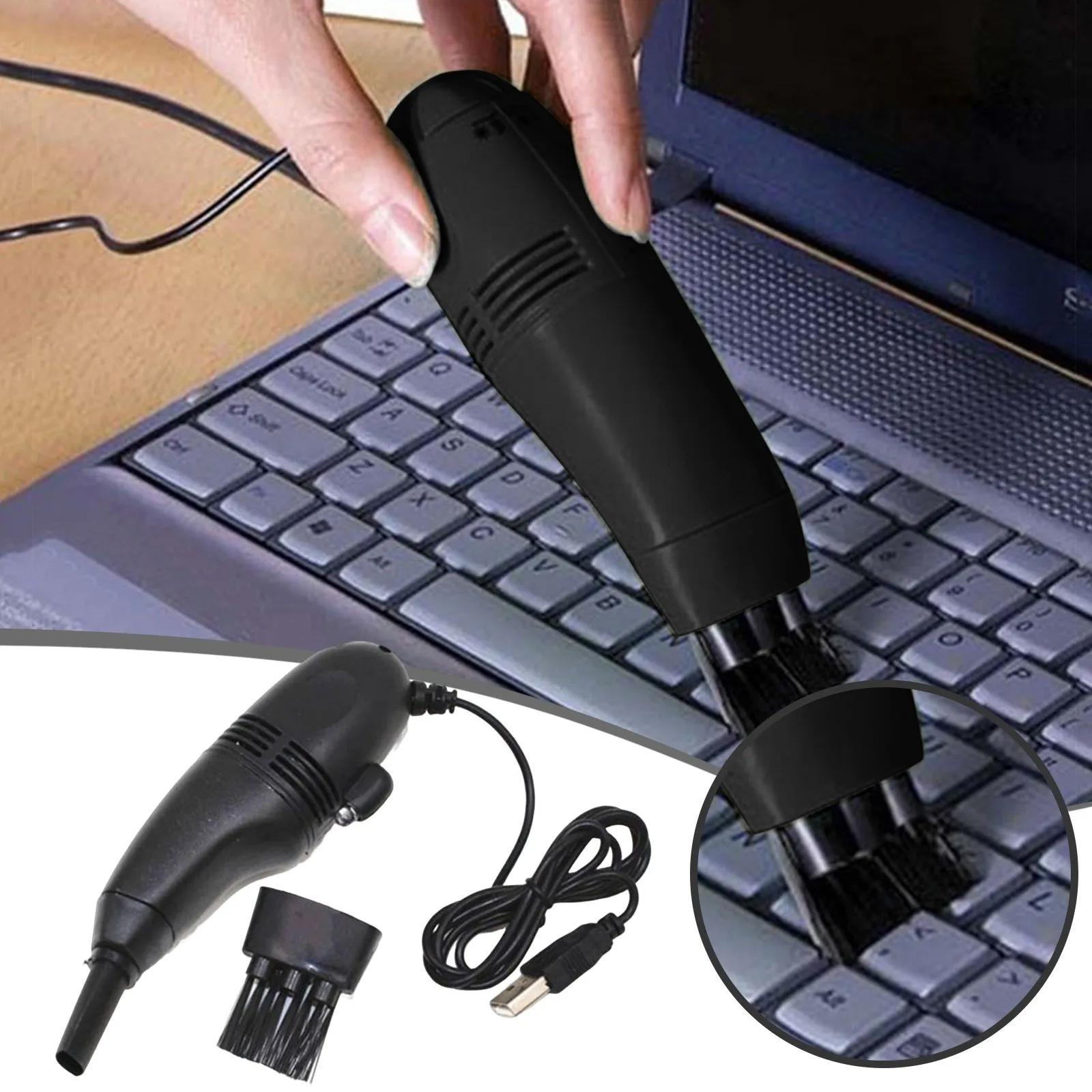 Miniatura Mini Aspirador De Pó Usb Portátil Para Notebook Pc Desktop