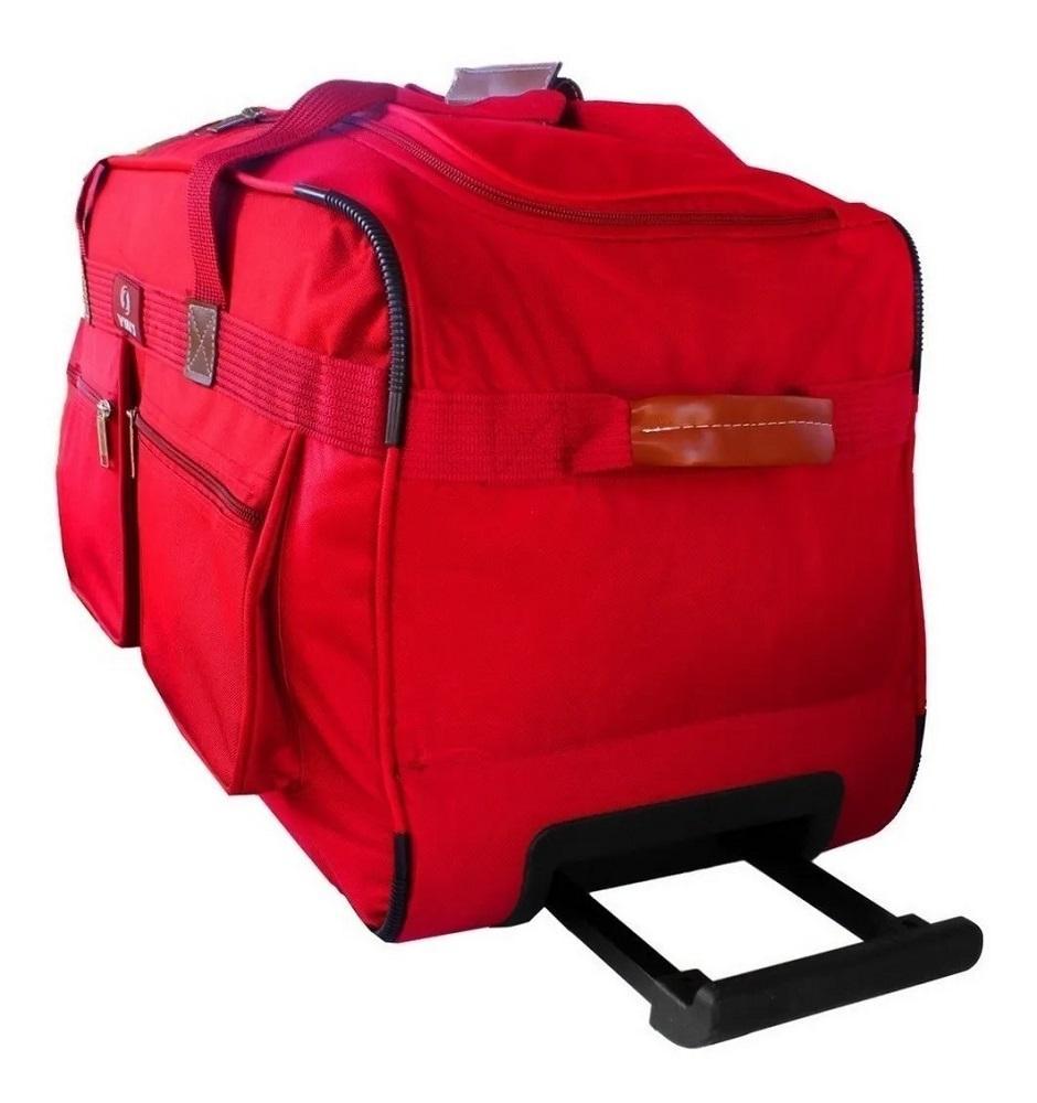 Miniatura Sacola Bolsa Mala De Viagem De Bordo Média Com Rodinhas