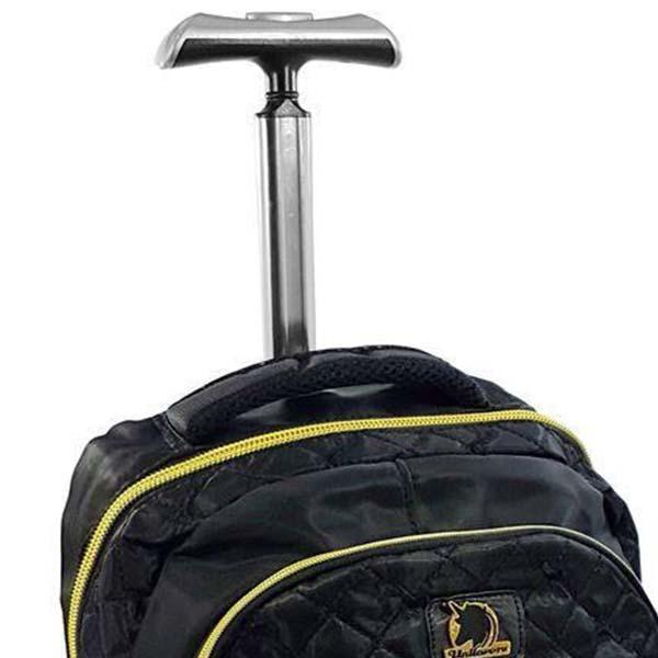 Miniatura Mochilete Escolar 4 Rodas Meninas Unicórnio Escolar Notebook