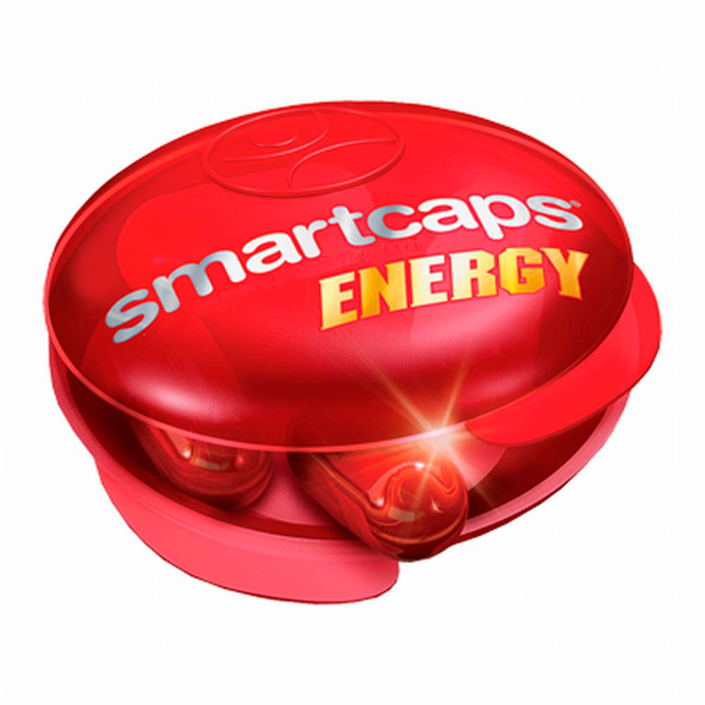 Miniatura Energético Smartcaps Energy com 4 Cápsulas