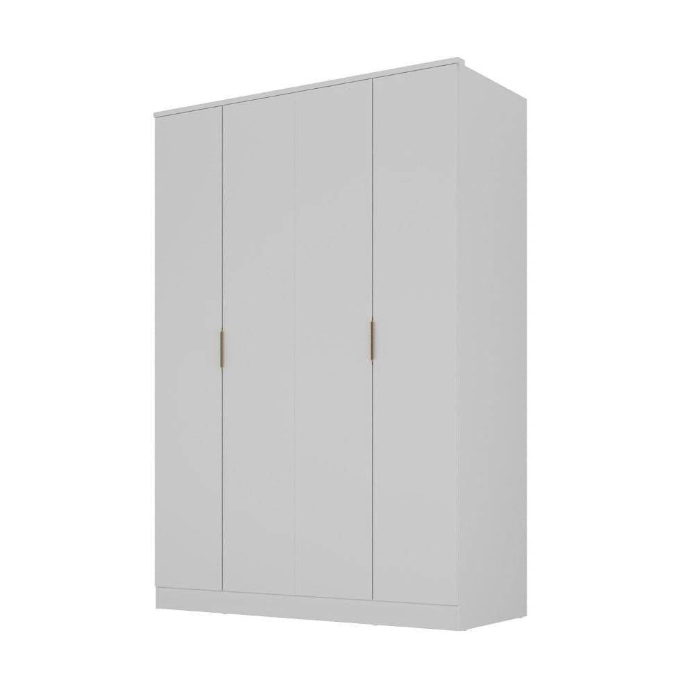 Miniatura Guarda-roupa 4 Portas Mdf Ravi Branco