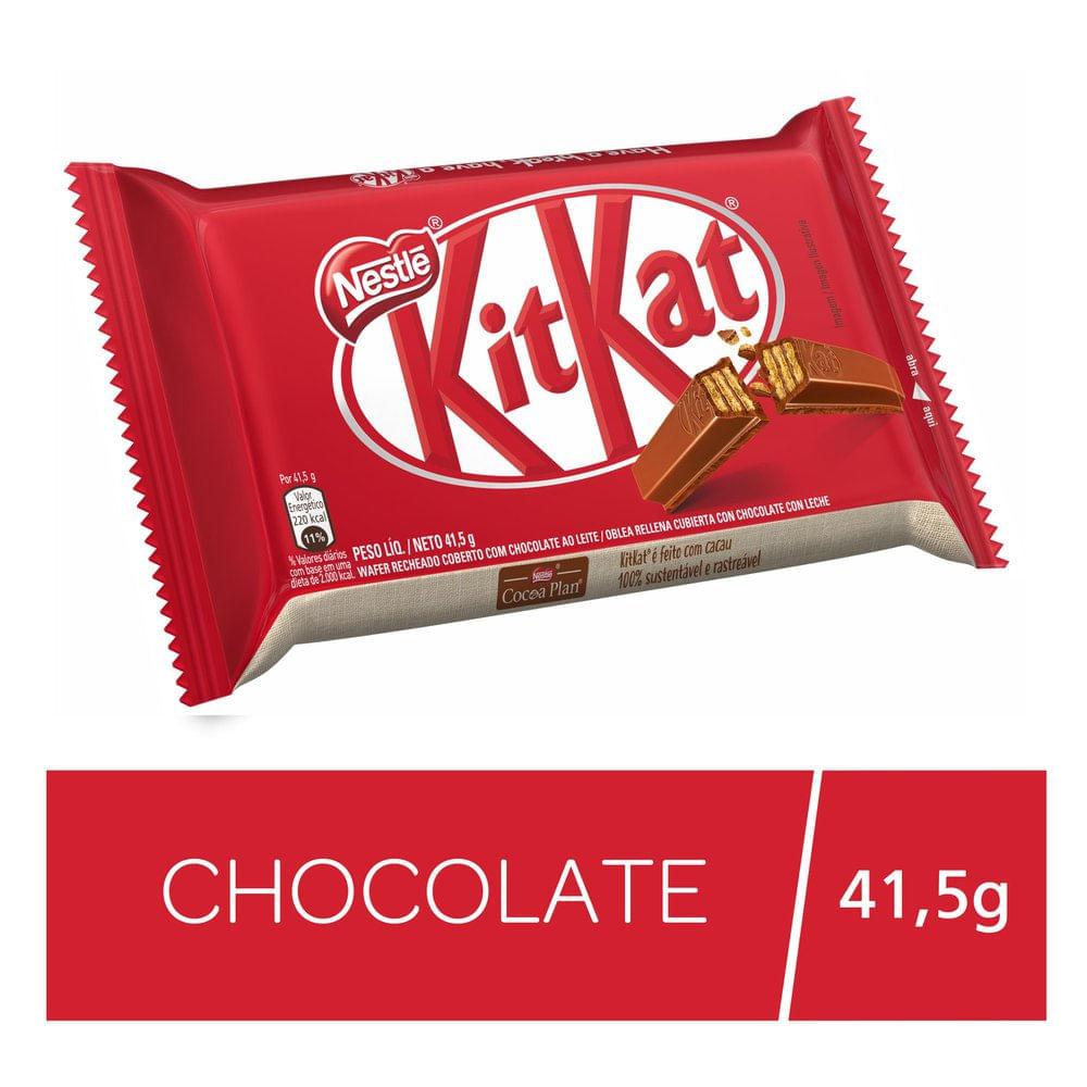 Miniatura Chocolate Nestlé Kit Kat 41,5g