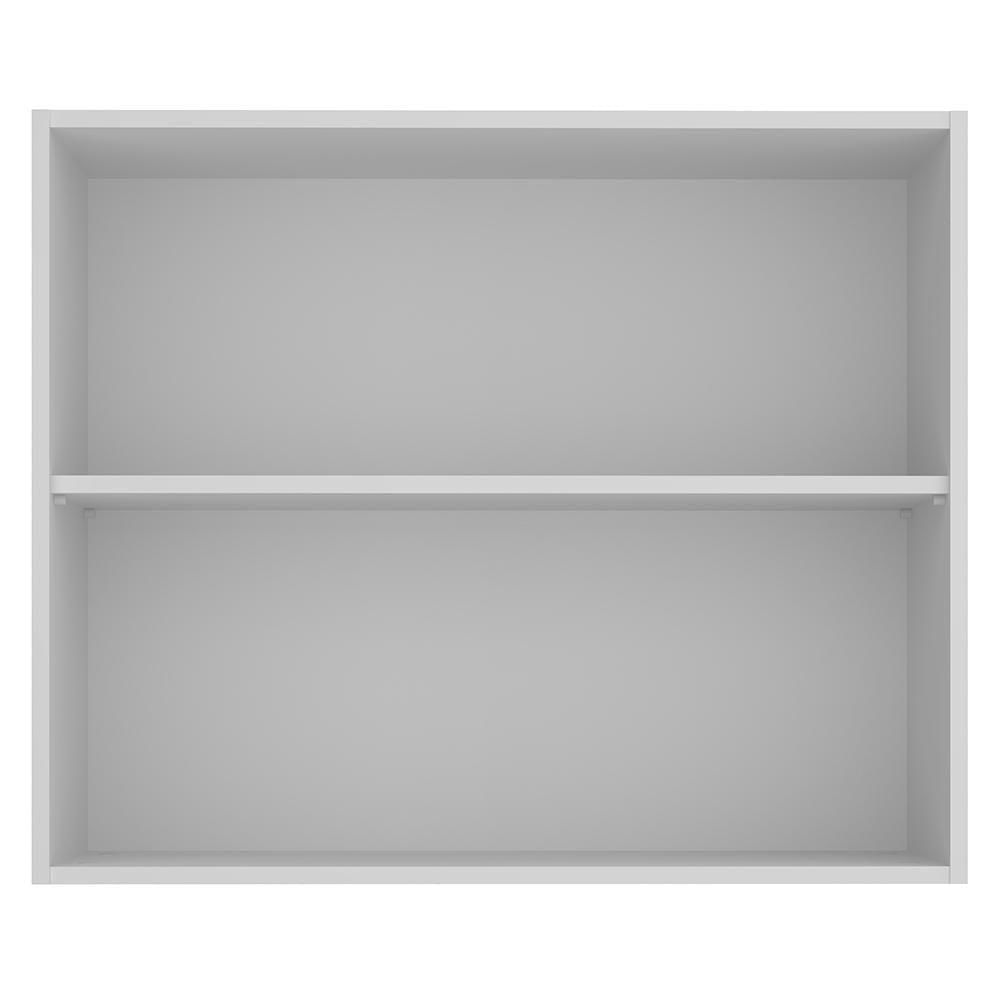 Armário Aéreo Stella 80cm 2 Portas Branco Madesa