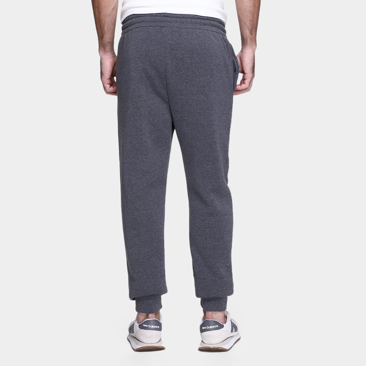 Miniatura Calça Broken Rules Moletom Masculina Mescla - G