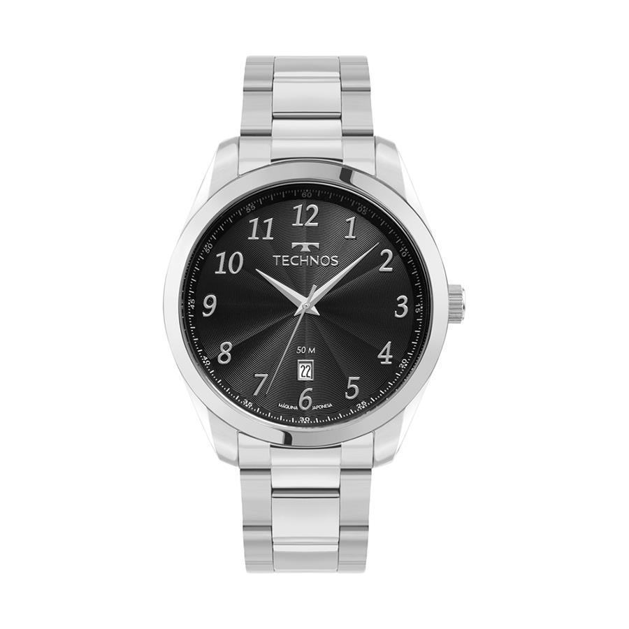 Miniatura Relógio Technos Masculino 2315Lal/1P Classic Prateado