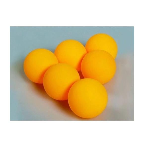 Miniatura Bola Bolinha De Ping Pong Com 6 Unidades - Tênis De Mesa