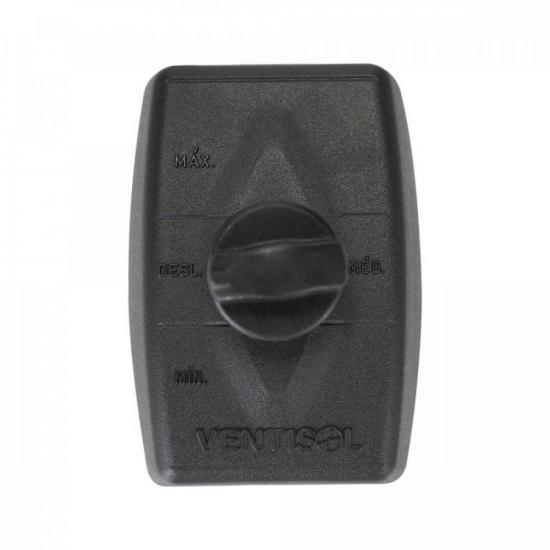 Miniatura Ventilador Parede 220V New Premium Preto Ventisol