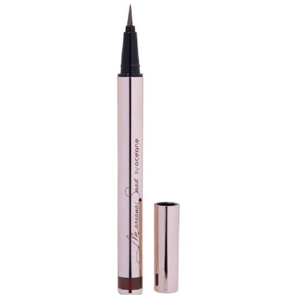 Miniatura Caneta Delineadora Oceane Mariana Saad Eyeliner Real Brown Marrom 1,8g