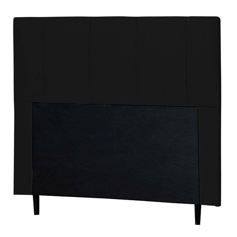 Miniatura Cabeceira Cama Box Casal Donna 140cm Suede Preto