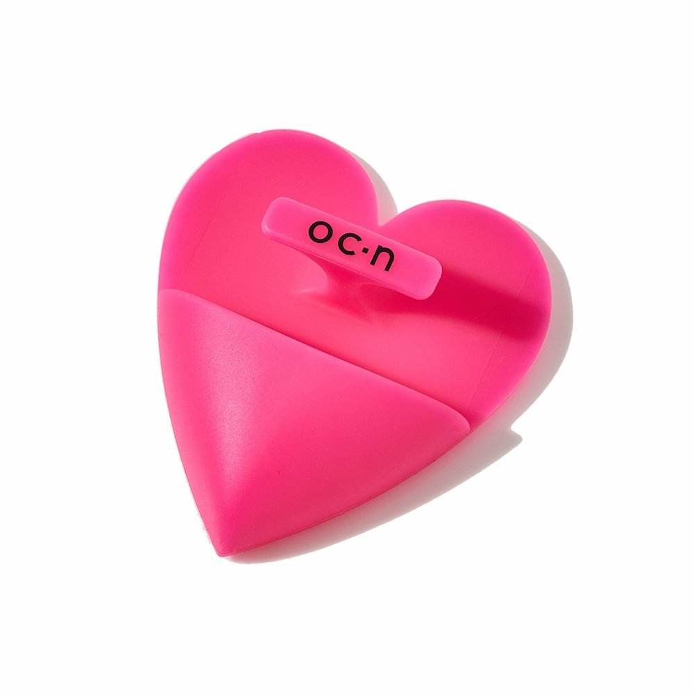 Miniatura Esponja De Limpeza Facial Oceane Heart Pink