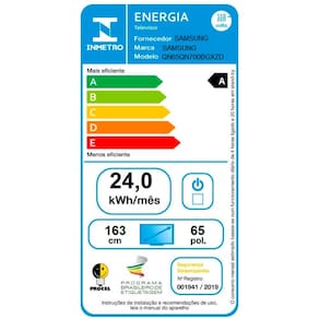 Smart TV 65" Neo QLED 8K Samsung 65QN700B Mini LED, Processador com IA, Som em Movimento Virtual, Tela sem limites, Ultrafina, Única Conexão