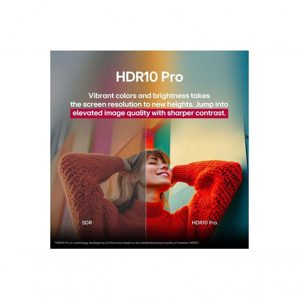 Smart TV LG UHD AI 4K 55 UA75 Processador &alpha;7 Gen8 e Tecnologia 2025 55UA7500PSA.BWZ Bivolt