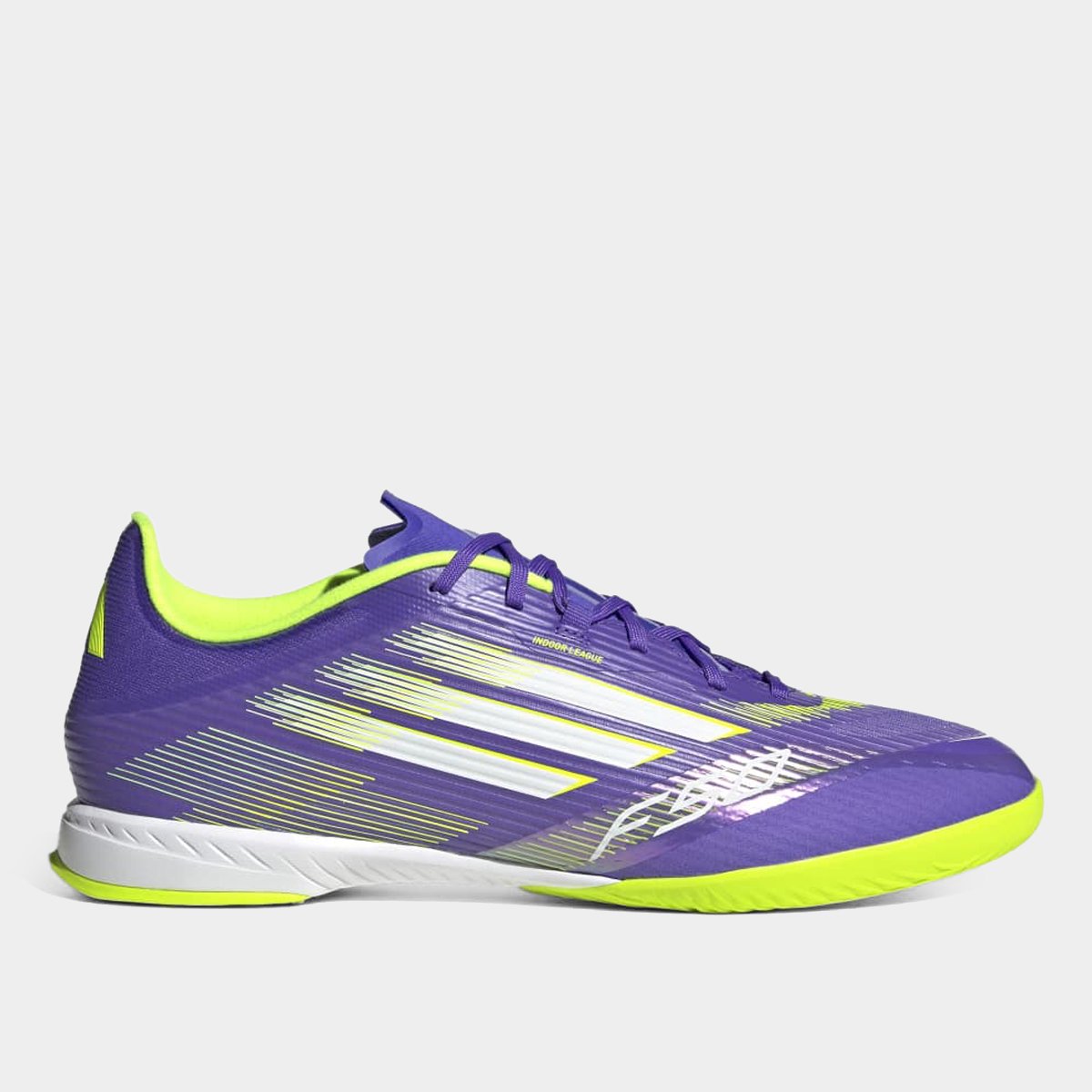 Miniatura Chuteira Futsal Adidas F50 League Unissex Roxo - 37