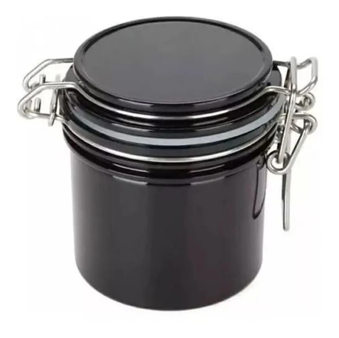 Miniatura Pote Porta Cola Alongamento Cílios Fio A Fio Armazenamento Preto - N/A - 115 g - 1