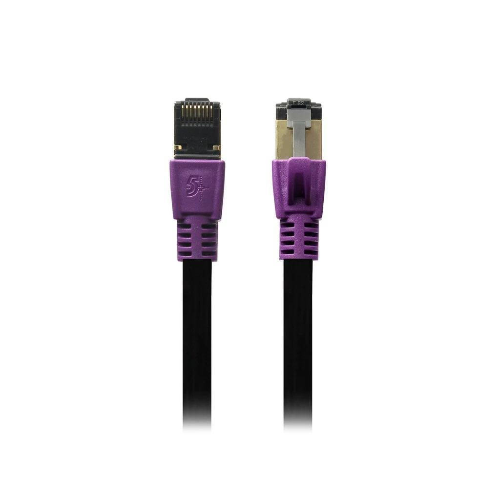 Miniatura Cabo De Rede Cat8 Rj45 Ethernet Patch Cord 40Gbps 2000Mhz 2M