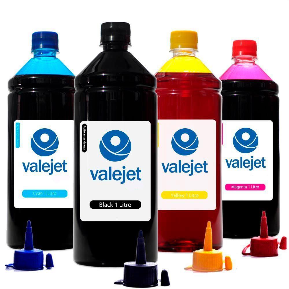 Miniatura Kit 4 Tintas 1l Compativel Para 416 Corante Valejet