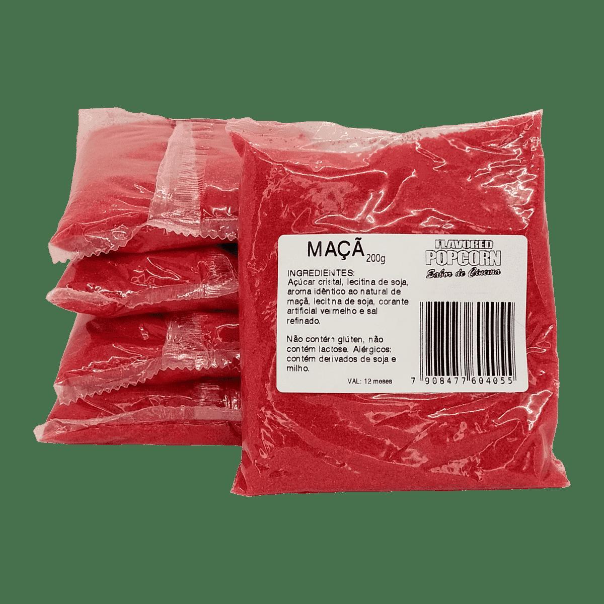 Miniatura Caramelo Para Pipoca Doce - Sabor Maça 10Kg