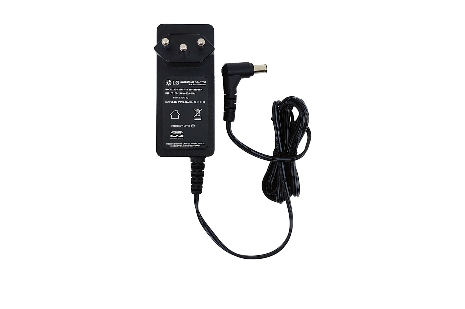Miniatura Fonte externa ADS-25FSF-19 Monitor LG 20M37AA-B, 20MK400H-BB, 22MK400H-BB - EAY65888903 20M37AA-B.AWZ