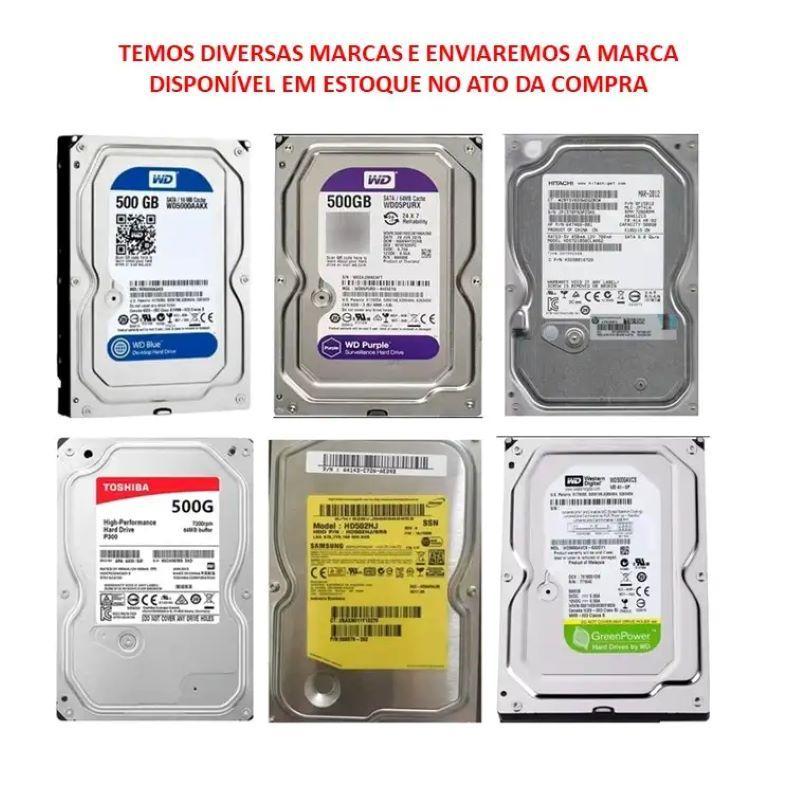 Miniatura HD 500GB SATA 3.5 - com Garantia de 6 meses