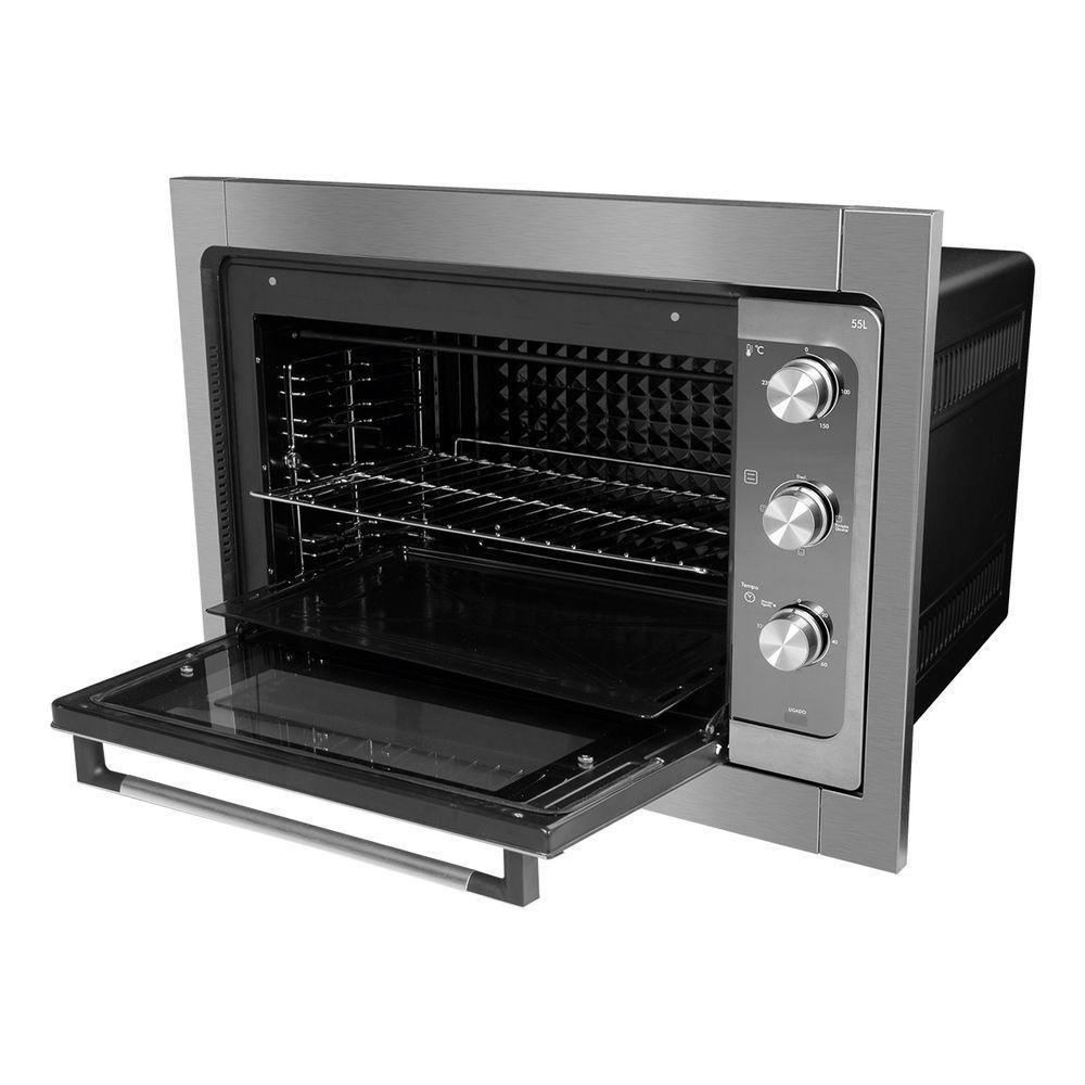 Forno Elétrico De Embutir Philco Pfe55E Esmaltado 55L - 110V