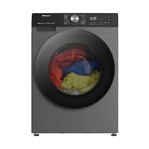 Miniatura Lava e Seca Hisense 11/7kg WD3S11 com Motor Inverter, Controle Wi-Fi, 13 Programas de Lavagem e 3 de Secagem, Painel Touch - Titanium 110V