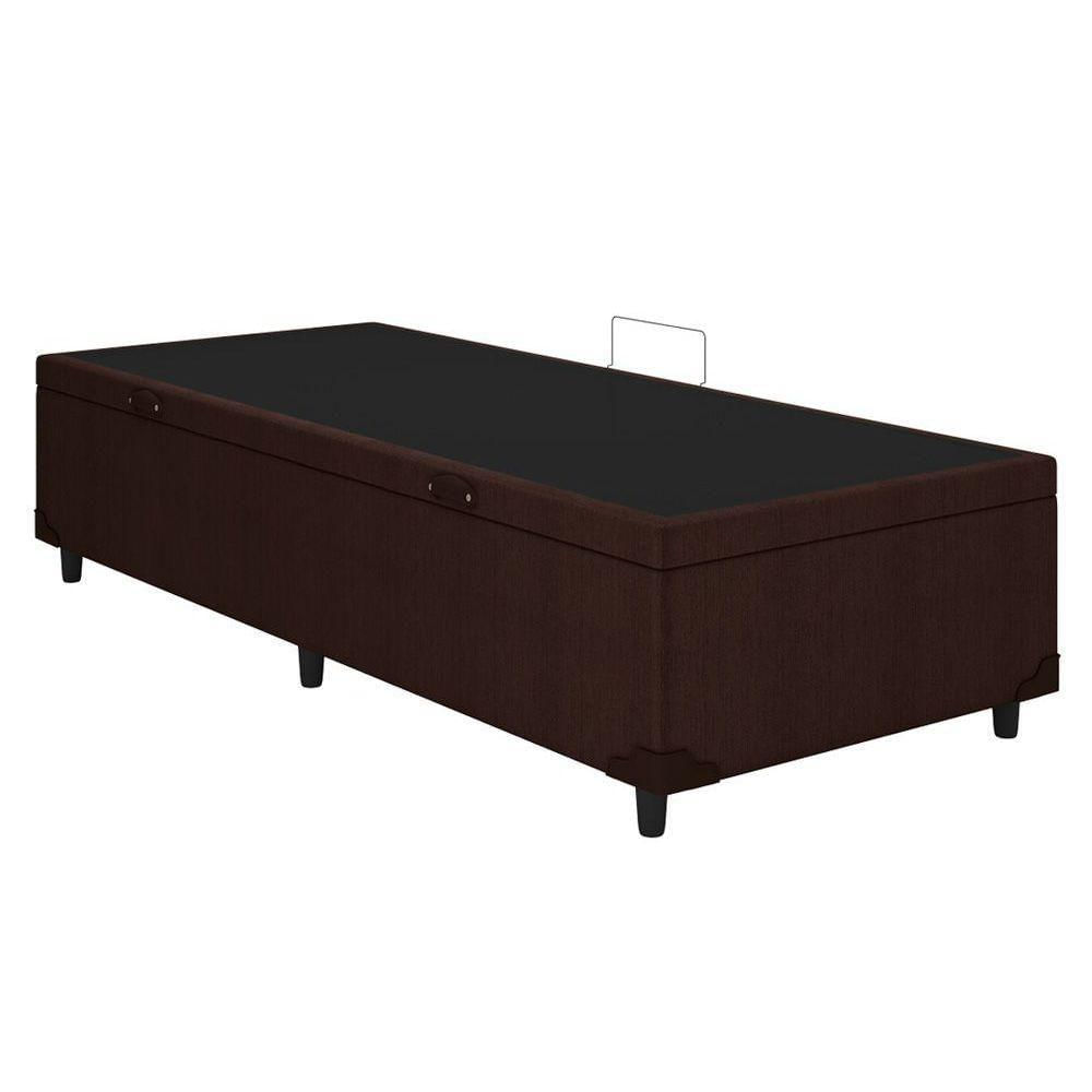 Miniatura Cama Box Baú Casal Universal Courano Brown (138x188x35) - Costa Rica