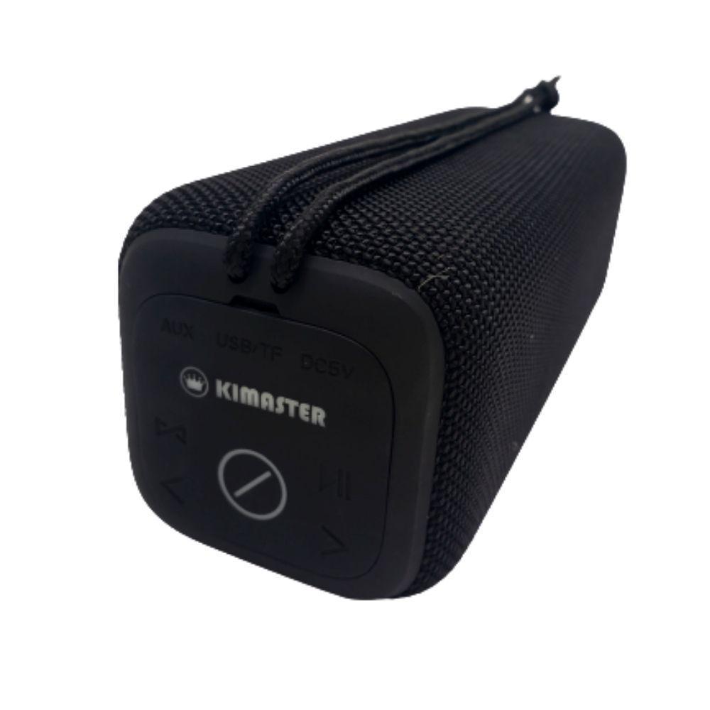 Miniatura Caixa De Som Bluetooth Portátil 10W Kimaster K450 - Preto