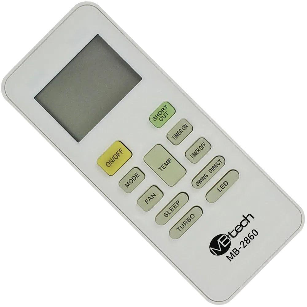 Miniatura Controle Remoto Ar Condicionado Carrier Springer Rg52B/E R52